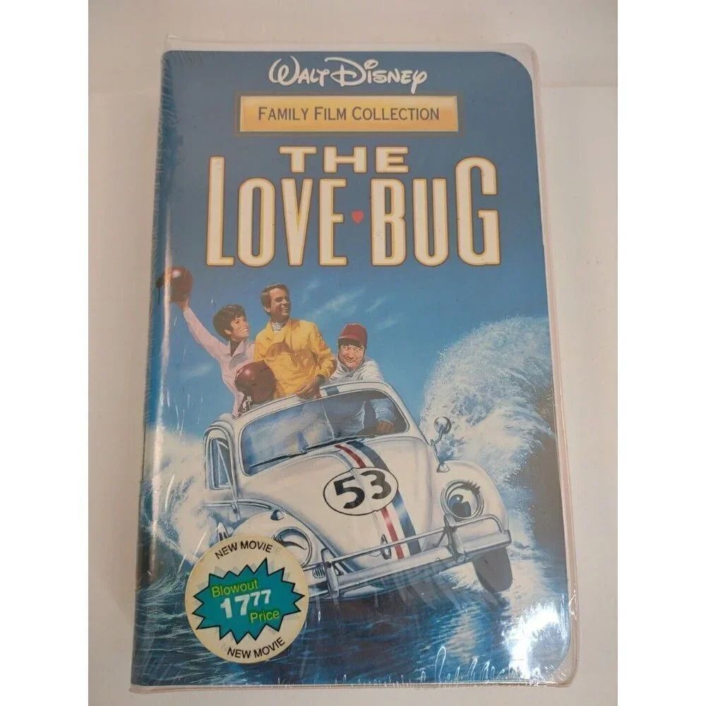 The Love Bug VHS Movie New Plastic Sealed in Clamshell 1996
